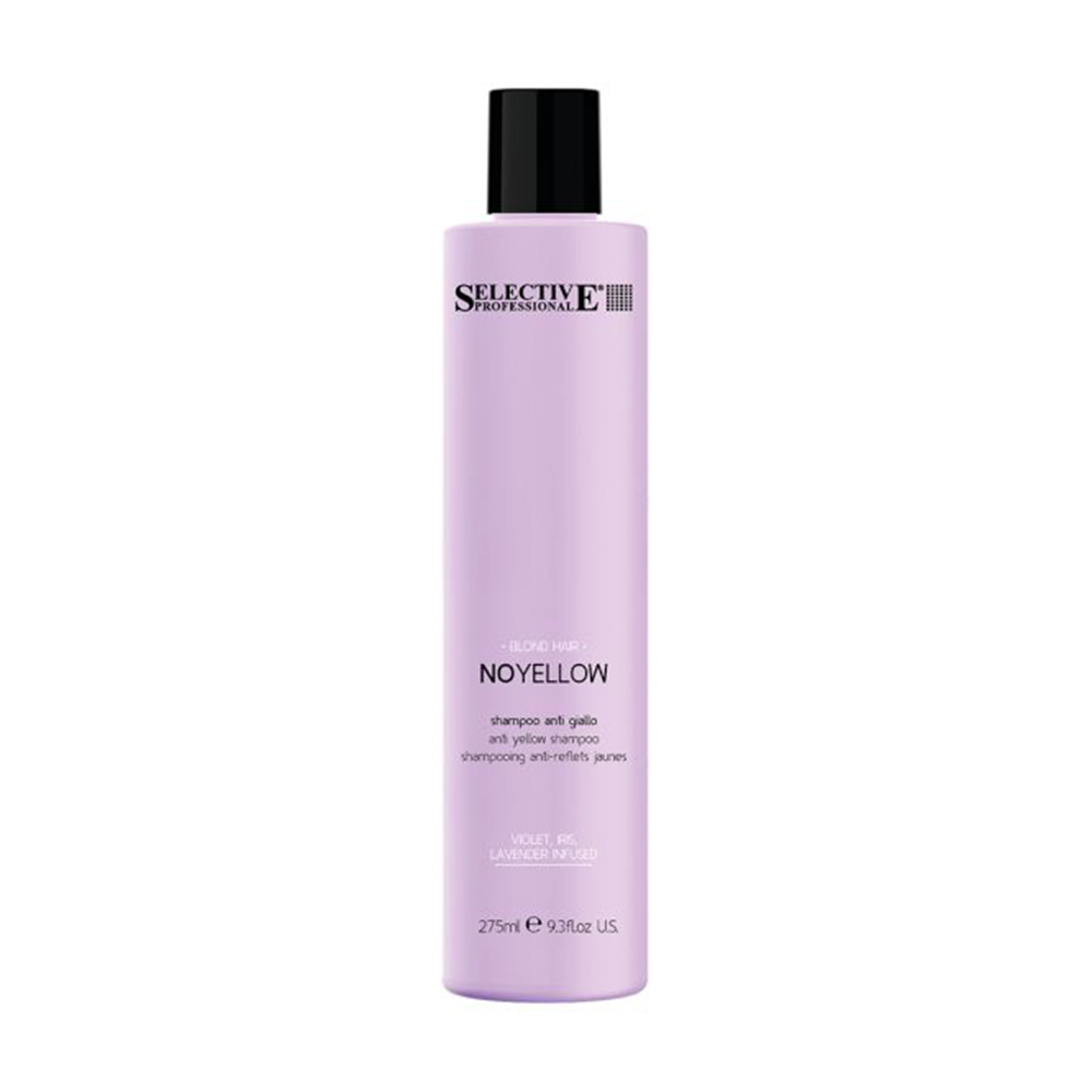 Шампунь Selective Professional No Yellow Anti Yellow Shampoo для усунення небажаних жовтих відтінків, 275 мл